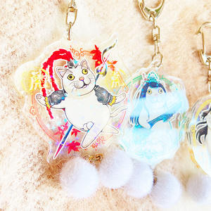 Acrílico Kitty llaveros doble cara personalizado impreso Anime <span class=keywords><strong>Simon</strong></span> Cat holograma estrella encantos 5*7CM - Product Image 2