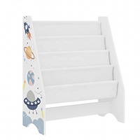 Nouveau design chambre d'enfants livre étagère de rangement organisateur pépinière en bois fronde enfants étagère
