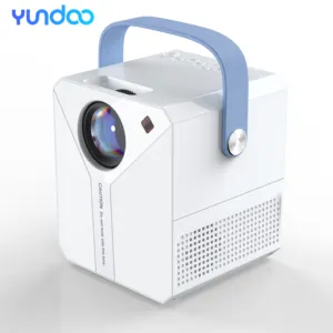 YUNDOO 4K LED Display Mini Projector 6000 Lumens Large Scale Outdoor Building Projection DLP Laser 3D Video Mapping Projector
