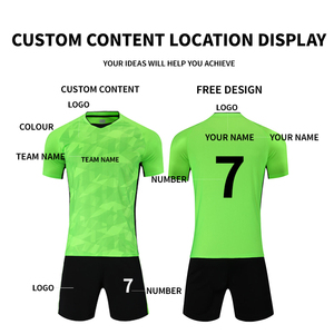 2025定制复古足球套装成人儿童高品质足球球衣汽车名称印刷顶级风格训练 - Product Image 3