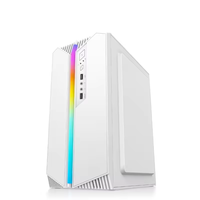 Ancreu Stars 2.0 Bureau RGB M-ATX / ITX Plein Côté Transparent Acrylique Plastique Personnalisé Aluminium Ordinateur PC Gaming Cas