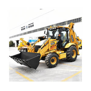 Retroexcavadora 4x4 con Precio de Fábrica, 85kW Diésel, Certificación CE, Cucharón Frontal de 1m3 - Product Image 3