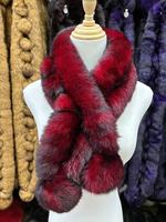 Écharpe en fourrure de lapin 100% authentique unisexe, vente en gros, écharpe chaude et tendance pour l'hiver, disponible en plusieurs couleurs