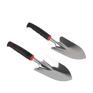 Bêche de jardin en acier inoxydable avec manche en plastique pour le jardinage et les outils de plage, usage agricole - Product Image 1