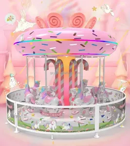 Merry go-mini merry round en <span class=keywords><strong>Sud</strong></span>áfrica, juego suave, redondo, te koop - Product Image 1