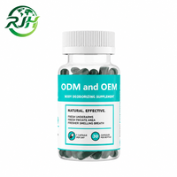 Capsule de chlorophylle OEM la plus vendue – Complément déodorant interne pour la santé intestinale et cutanée, soutien détoxifiant et digestif