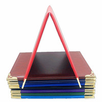 Carpeta de Diploma de Cuero PU en Blanco Tamaño A4 con Logotipo Personalizado, Carpeta de Certificado A5 Impresa en Oro/Plata, Porta Certificados Escolares