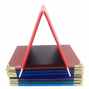 Porte-diplôme en cuir PU vierge format A4 avec logo personnalisé, imprimé or/argent, <span class=keywords><strong>dossier</strong></span> de certificat A5, classeur scolaire, porte-certificat - Product Image 6