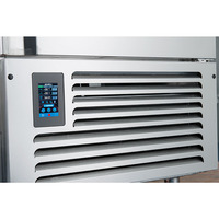 Congélateur-chiller vertical professionnel en acier inoxydable à 15 plateaux pour restaurant, traiteur et cuisine