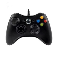 Manette de jeu filaire USB X360 pour XboxX360, manette de jeu avec vibration, joystick pour PC, contrôleur pour Windows 7/8/10