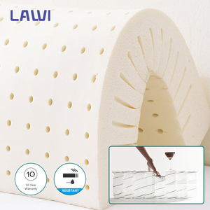 <span class=keywords><strong>Matelas</strong></span> Queen en latex à ressorts, zone de sommeil en latex haute densité, mousse à mémoire de forme, meubles de chambre d'hôtel - Product Image 5