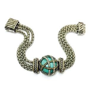 Bracelet à chaîne fine et à maillons 611048BR - Product Image 1