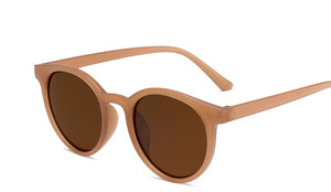 Nouvelles lunettes de soleil rondes rétro pour femmes, style tendance, pas chères, colorées, vintage - Product Image 2