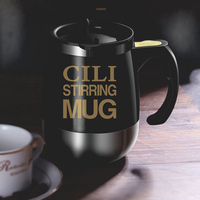 Mug de voyage isotherme anti-fuite en acier inoxydable pour café, portable pour le camping, bouteille d'eau sous vide
