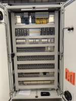 Système de contrôle automatique PLC industriel, panneau certifié CE Atex, armoire personnalisée, surveillance en temps réel, panneau intégré