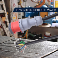 Enchufes y Tomas Industriales Tiantai T01 IP55 Resistentes al Agua, Macho y Hembra, 16A 3P 4P 5 Pines 220V/380V, de Goma/PVC, Gran Venta