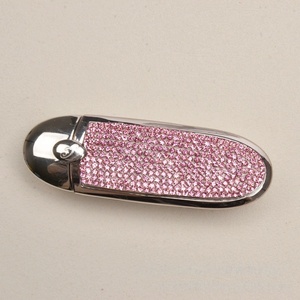 Autocollant en feuille de maille de diamant strass auto-adhésif pour emballage de <span class=keywords><strong>tube</strong></span> de rouge à lèvres avec logo en strass cristal certifié Oeko-Tex - Product Image 6