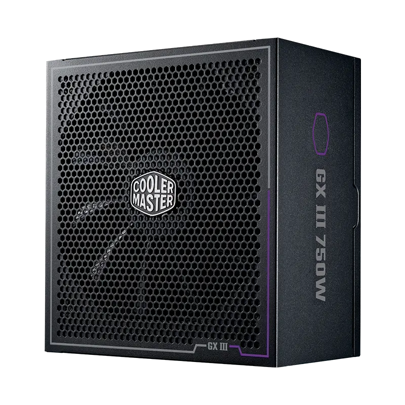 원래 CoolerMaster 전원 공급 장치 GXIII 골드 750W 80 플러스 골드 전체 모듈러 ATX 12V 컴퓨터 스위칭 전원 공급 장치 게임