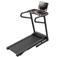 Tapis de course électrique pliable compact avec écran LED pour la maison – Équipement de fitness aérobie – Offre spéciale
