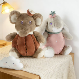 Pendentif intelligent en peluche AI, porte-clés lapin/chat parlant, jouet éducatif racontant des histoires pour enfants, poupée en peluche en coton - Product Image 3