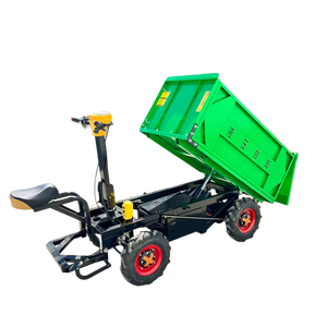 Super Sale Four-<b>Wheeled</b> Grey Flat Dump Truck <b>Trolley</b> Pure Copper Motor 1-Year Hydraulic Construction 60v20a Motor Const - Product Image 4