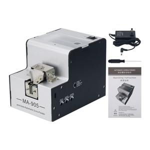 MA-905เครื่องป้อนสกรูอัตโนมัติใหม่พร้อมเครื่องยนต์รางปรับได้สำหรับสกรู1.0-5.0มม. รับประกัน1ปีและฝาเกลียว - Product Image 1