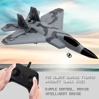 Avion en mousse à voilure fixe F22 Fighter Series FX-622, modèle d'avion RC à double allée, jouet pour enfants