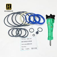 Kit de réparation de joints pour brise-roche hydraulique BRH250, kits de réparation de marteaux hydrauliques pour pièces de brise-roche hydraulique