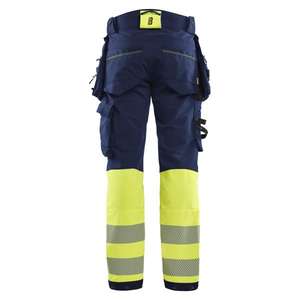 BLAKLADER - 112516488933C62 Pantalón Hi-Vis 4-Way stretch Azul marino/Amarillo Hi-vis-EAN 7330509912805 ROPA DE TRABAJO DE 2017 - Product Image 2