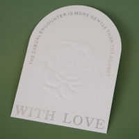 Tarjetas de Exhibición de Uñas con Diseño Personalizado en Relieve con su Logotipo, Tarjetas de Lujo para Collares al por Mayor para Pequeñas Empresas