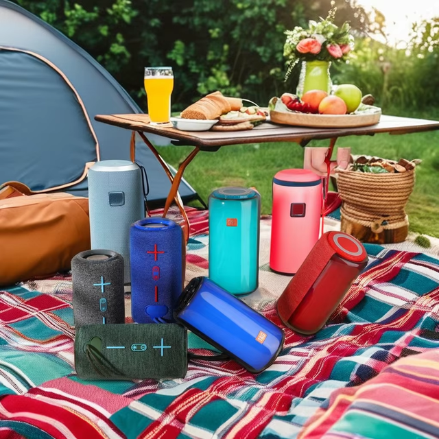 New Trending Portable Audio Speaker TG639 Mini Design 10W Output Power Waterproof LED RGB Lighting Home Speaker