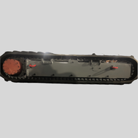 Oferta Especial: Conjunto de Tren de Rodaje de Goma de Alta Resistencia con Capacidad de Carga de 2 Toneladas para Plataformas de Perforación y Equipos, Piezas de Maquinaria Duraderas