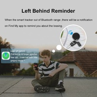 RSH Smart Tag Certifié MFi Localisateur GPS Intelligent Rond Find My iTag Anti-Perte Chercheur de Clés Traceur de Bagages pour Apple