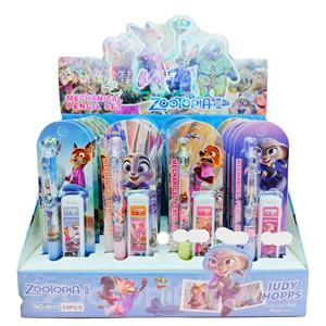 مجموعة أقلام رصاص أوتوماتيكية كرتونية مجنونة من ليندا، مستوحاة من فيلم زوتوبيا <span class=keywords><strong>2</strong></span>، مريحة للرسم والكتابة دون الحاجة للبري - Product Image 1