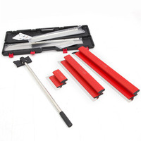 Spatule en aluminium démontable avec profil de lame lissant pour le plâtre, support personnalisé OEM et ODM