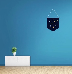 Biểu Tượng Tùy Chỉnh In Màu Đen Treo Cờ Trống Bông Vải Biểu Ngữ Cờ Cho Trang Trí Sử Dụng Làm Của Vải - Product Image 6