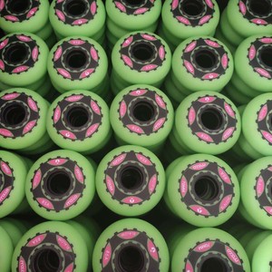 ล้อสเก็ตสลาลมสำหรับเด็ก Macco <span class=keywords><strong>ค</strong></span>ุณภาพสูงระดับมืออาชีพ ทนทานต่อการสึกหรอ ยืดหยุ่นสูง เงียบ ผลิตจาก PU 85A - Product Image 6