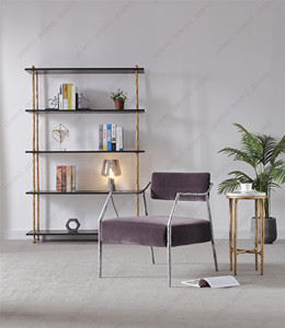 Estantería moderna <span class=keywords><strong>de</strong></span> hierro hecha a mano, marco <span class=keywords><strong>de</strong></span> Metal forjado a mano, <span class=keywords><strong>madera</strong></span> sólida, mediados <span class=keywords><strong>de</strong></span> siglo - Product Image 3