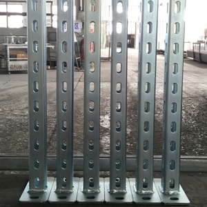 Hot Dip Galvanized 300mm Q235 Non-Alloy U Channel <b>Brackets</b> Cantilever Design Welded Metal Strut ASTM Standard - Product Image 2