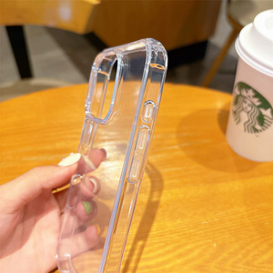 เคสใสสำหรับ iPhone XS Max, 11, 12, 13, 14, 15 Pro แบบนิ่ม TPU  จำนวนมากราคาส่ง, เคสกันกระแทกสำหรับ iPhone 17 Pro  บาง 2.0 มม. โปร่งใส - Product Image 6