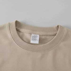 T-shirt unisexe de luxe en coton 100% de haute qualité, coupe ample, personnalisable avec logo imprimé, t-shirt oversize pour homme - Product Image 1