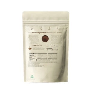 Mezcla de extracto de café de hongo 10:1 con etiqueta privada personalizada en polvo para adultos Reishi Lions Mane Cordyceps Chaga Maitake - Product Image 2