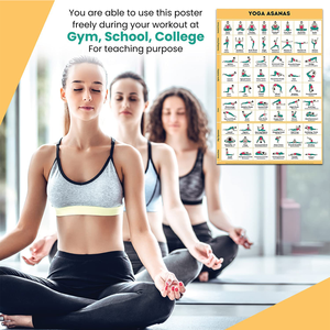 <span class=keywords><strong>100</strong></span> affiche de Yoga <span class=keywords><strong>100</strong></span> choses à faire Scratch <span class=keywords><strong>Off</strong></span> affiche de Yoga Poses décoration murale pour Studio d'amoureux de Yoga - Product Image 4