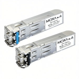 Émetteur-récepteur Ethernet SFP 1G Moxa, SFP 1GSXLC-T Multimode 850nm 1310nm 1,25 Gbit/s, Équipement Fibre Optique - Product Image 2