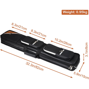 Étui de transport pour queue de billard, échantillon gratuit, pour queue de billard 1/2, étui pour queue de billard 1/2 - Product Image 4