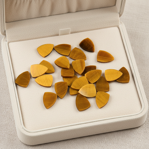 Pietra preziosa occhio di <span class=keywords><strong>tigre</strong></span> giallo naturale a forma di scudo, su misura, di alta qualità, fornitore all'ingrosso di pietre preziose occhio di <span class=keywords><strong>tigre</strong></span> personalizzate - Product Image 1