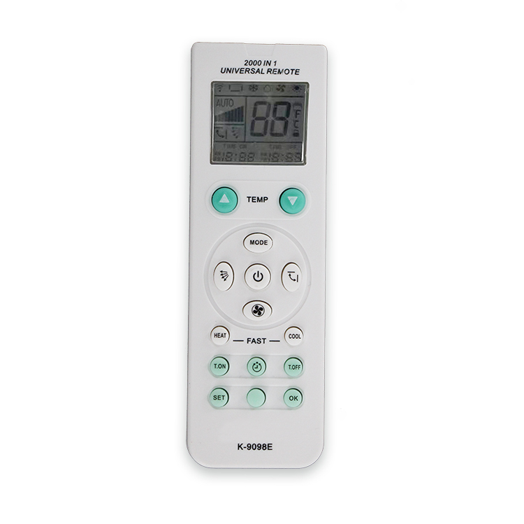 Universal <strong>AC</strong> <strong>Remote</strong> Control for 2000 in 1 K-9098E Infrared A/C Digital LCD <strong>Remote</strong> Control Simple <strong>Setup</strong> with Fixed <strong>Code</strong> ES-AC128