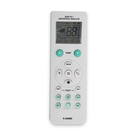 Control Remoto Universal para Aire Acondicionado 2000 en 1 K-9098E, Control Remoto Digital LCD Infrarrojo para Aire Acondicionado, Configuración Sencilla con Código Fijo ES-AC128