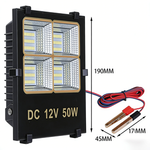 Lámpara de Seguridad para Exteriores, Portátil, Fácil de Instalar, 50W, DC12V, IP66, Control Táctil, 6000K, Luz Diurna, a Prueba de Explosiones, Impermeable - Product Image 5