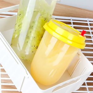 Hot Selling Disposable 360ml 500ml 700ml Transparent U Shape PP <b>Plastic</b> <b>Cup</b> OEM/ODM Customizable Printing for Milk Tea Coffee - Product Image 4